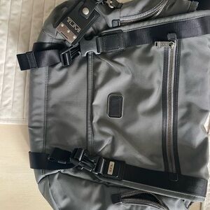 TUMI Charcoal Backpack for Men